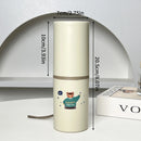 Axyaa Travel Toothbrush Case & Mouthwash Cup Set