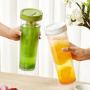 Axyaa Cold Brew Maker with Handle: Portable High-capacity Water Bottle for Coffee, Tea, Juices