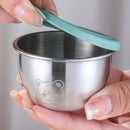 Axyaa Stainless Steel Sauce Cups with Leak-Proof Lids