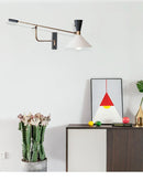 Axyaa Adjustable Nordic Wall Light Sconce with E27 Bulb