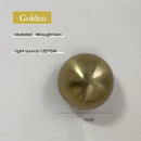 Axyaa Mushroom Wall Lamp: Creative Iron Half Circle Lighting Fixture