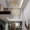Axyaa Modern LED Pendant Chandeliers for Living and Dining Rooms