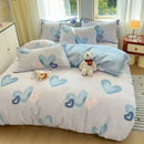 Axyaa Jet Print Cotton Quilt Cover: Soft, Delicate & Comfortable