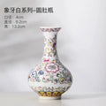 Axyaa Chinese Style Enamel Ceramic Vases Creative Home Office Decor