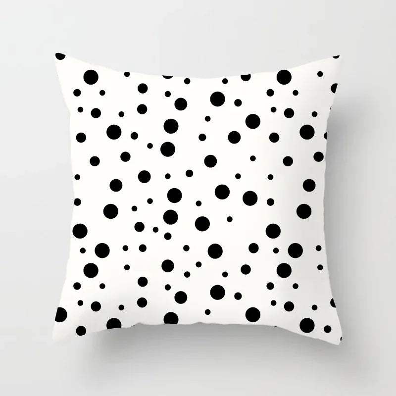 Axyaa Geometric Stripe Printed Pillowcase - Modern Home Decor