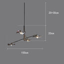 Axyaa LED Chandeliers for Modern Living Room Indoor Lighting