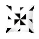 Axyaa Plaid Geometric Wave Stripe Checkerboard Print Throw Pillow Case