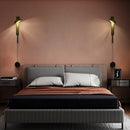 Axyaa LED Wall Lamps: Modern Rotating Dimmer Reading Lights for Bedroom or Living Room