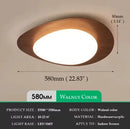 Axyaa Walnut Pebble LED Ceiling Light - Home Decorative Lamp