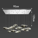 Axyaa LED Pendant Chandeliers for Modern Home Decor Living & Dining Room Lighting