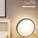 Axyaa LED Round Table Lamp with Stepless Dimming - Bedroom Night Light