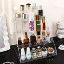 Axyaa Acrylic Perfume & Cosmetics Storage Organizer – Large Capacity Makeup Box
