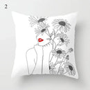 Axyaa Geometric Throw Pillowcase Home Decor Cover