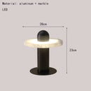 Axyaa Nordic Marble Table Lamp 3000K Gold Black Aluminum Home Art Deco