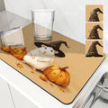 Axyaa Halloween Mouse Kitchen Drying Mat