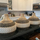 Axyaa Rattan Pendant Lights: Chinese Style Luminaire for Dining, Restaurant