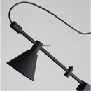 Axyaa Modern Black LED Chandelier for Dining Kitchen Bar Lighting