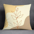 Nordic Abstract Printed Cushion Cover 45x45 cm for Home Decor by Axyaa