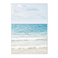 Axyaa Seagull Beach Boat Canvas Art Print for Living Room Decor