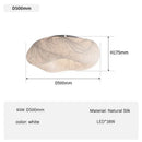 Axyaa Silk Ceiling Light for Bedroom Dining Room Study Balcony