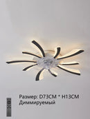 Axyaa Low Noise Ceiling Fan Chandelier for Home Decoration