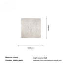 Axyaa Square LED Wall Sconce Light for Minimalist Home Decor