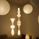 Axyaa Japanese Loft Staircase Pendant Lights - Wabi Sabi Paper Lantern