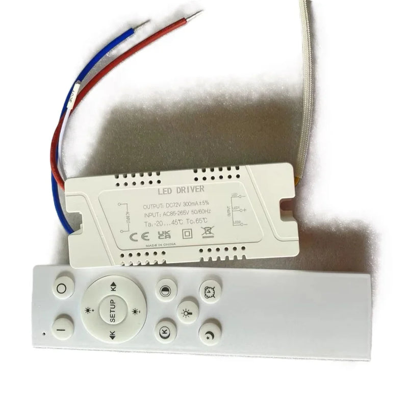 Axyaa Ceiling Light Drive with Wireless Remote Control for AC 85-265V Led Light Strips