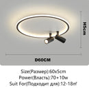 Axyaa LED Ceiling Light with Spotlight for Living Room Bedroom Study