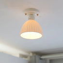Axyaa Modern LED Ceramic Ceiling Lamp for Home Lighting Décor