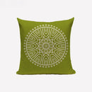 Axyaa Mandala Boho Retro Designer Linen Cushion Cover 45*45cm for Sofa