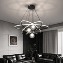 Axyaa Modern Dining Room Chandelier Ceiling Light Pendant LED Indoor Lighting