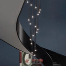 Axyaa Modern Chandeliers - Stylish Indoor Lighting Fixtures for Living Room & Stairway