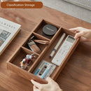 Axyaa Solid Wood Entrance Desk Organizer Tray - Storage for Keys, Jewelry, Cosmetics