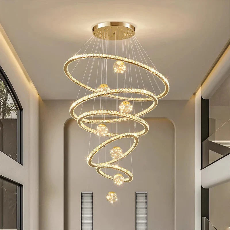 Axyaa Modern Dining Room Pendant Light Indoor LED Chandelier