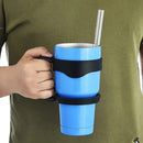 Axyaa Glass Straws Set for Bubble Tea Milk Smoothies Cocktails Bar Accessories