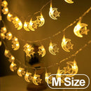 Christmas Snowflake Star Lights by Axyaa - Festive Wedding Garden Home Decor