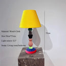 Axyaa Leopard Print Bedside Lamp: Stylish Fabric Desk Lamp for Bedroom and Study