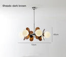 Axyaa Magic Bean Pendant Lamp Chandelier Fixture for Restaurant Living Room