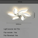 Axyaa Swivel Ceiling Fan Light: Creative Ultra-Thin Home Lighting