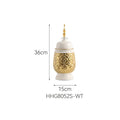Axyaa Ceramic Vases: European Style Decor for Living Room, Foyer, Military Altar, Office