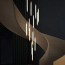Axyaa Modern LED Chandelier for Living & Dining Room Decor