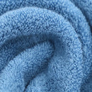 Axyaa Red Bamboo Fiber Towels Set - Absorbent Luxury Bathroom Gift