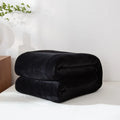 Axyaa Winter Grid Flannel Blanket | Thick Fleece Sofa Cover | Soft & Cozy Bedspread