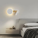 Axyaa LED Wall Lamp Spot Light Black White Modern Wall Light