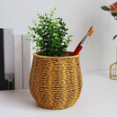Axyaa Rattan Wicker Serving Baskets - 6 Styles for Household Utensil Storage