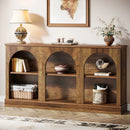 Axyaa Farmhouse 3-Tier Console Table, 63-Inch Long Entryway Sofa Table