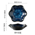 Axyaa Ceramic Lotus Tray Green | Jewelry Organizer Desktop Decor Storage Plate