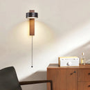 Axyaa Natural Black Stone LED Wall Lamp for Modern Interior Decoration