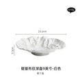 Axyaa Ceramic Tableware Set - Deep Plate, Dishes, Japanese & Western-style Salad Servers